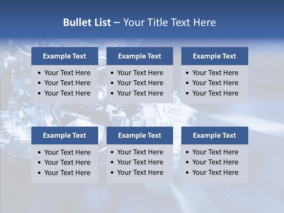 Fuel Technology Glimmer PowerPoint Template