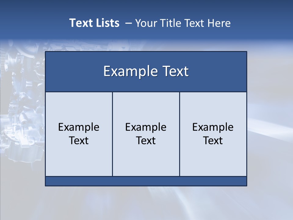 Fuel Technology Glimmer PowerPoint Template