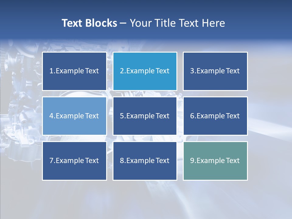 Fuel Technology Glimmer PowerPoint Template