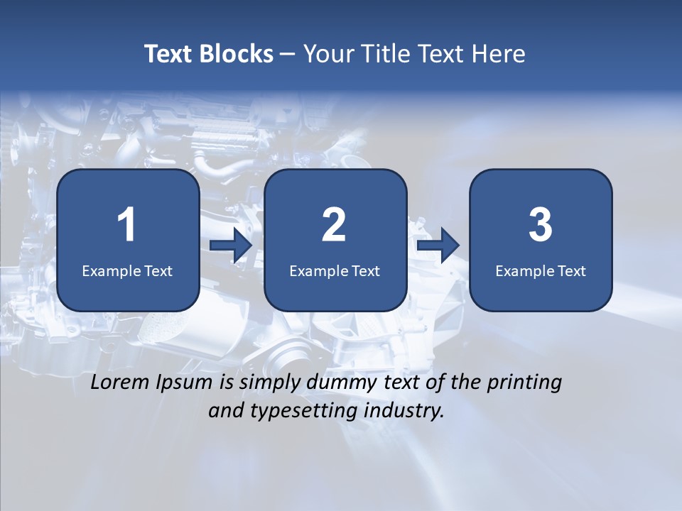 Fuel Technology Glimmer PowerPoint Template