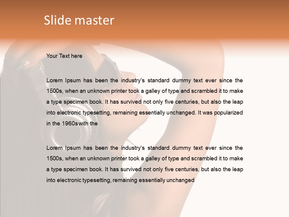 Equipment Women Females PowerPoint Template