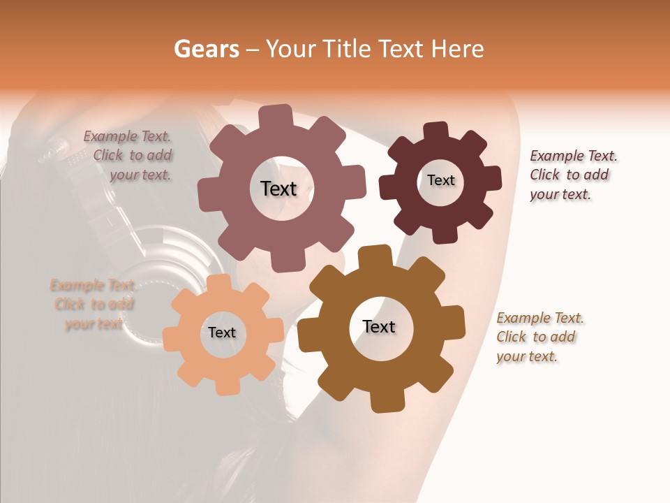 Equipment Women Females PowerPoint Template