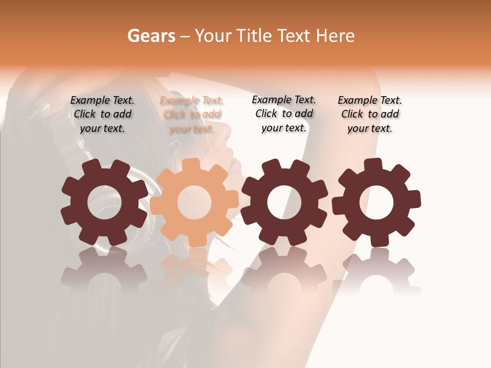 Equipment Women Females PowerPoint Template