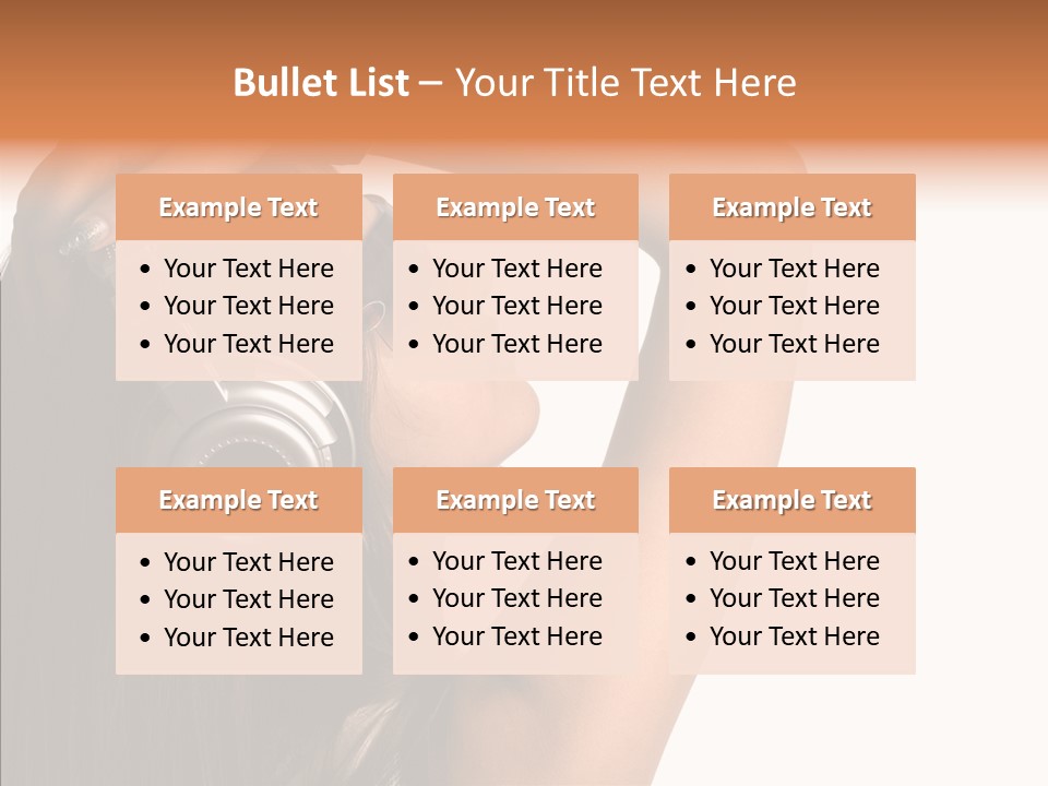 Equipment Women Females PowerPoint Template