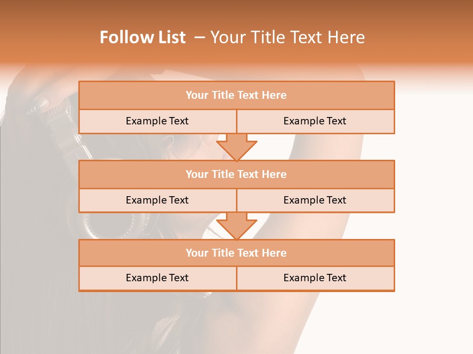 Equipment Women Females PowerPoint Template