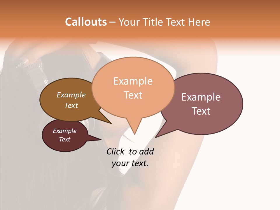 Equipment Women Females PowerPoint Template
