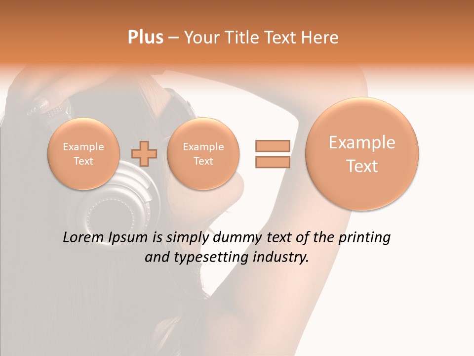 Equipment Women Females PowerPoint Template