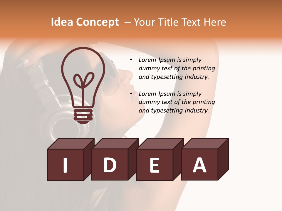 Equipment Women Females PowerPoint Template