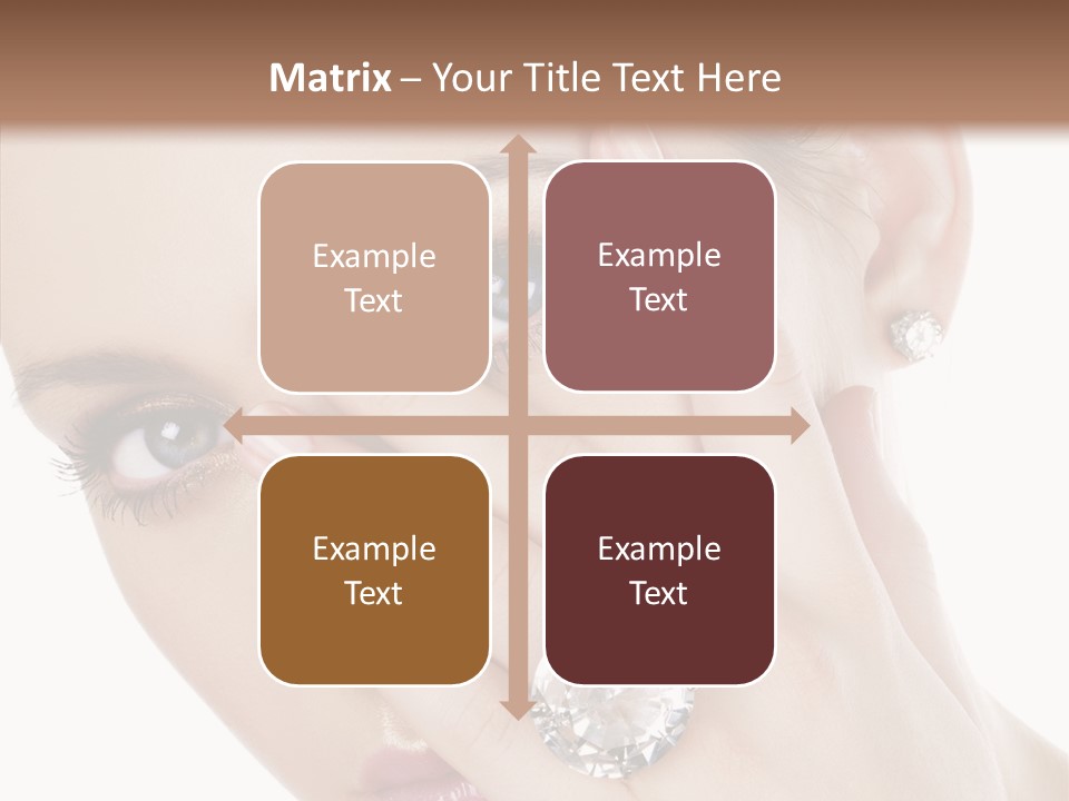 Fingers Makeup Gorgeous PowerPoint Template