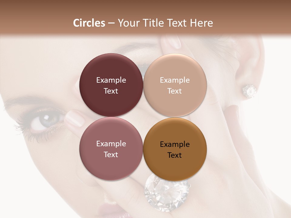 Fingers Makeup Gorgeous PowerPoint Template