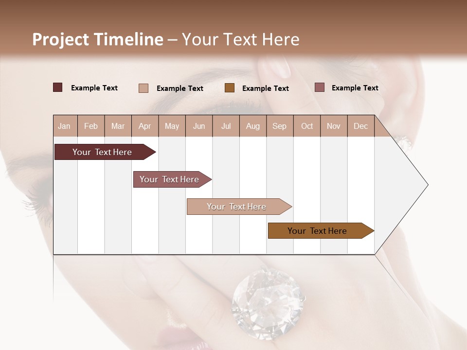 Fingers Makeup Gorgeous PowerPoint Template