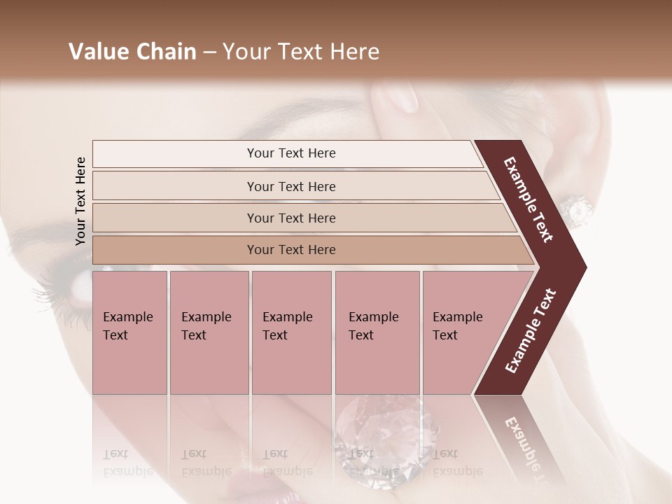 Fingers Makeup Gorgeous PowerPoint Template