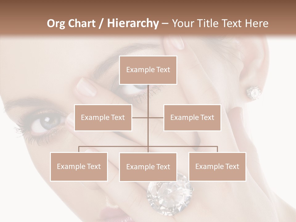 Fingers Makeup Gorgeous PowerPoint Template