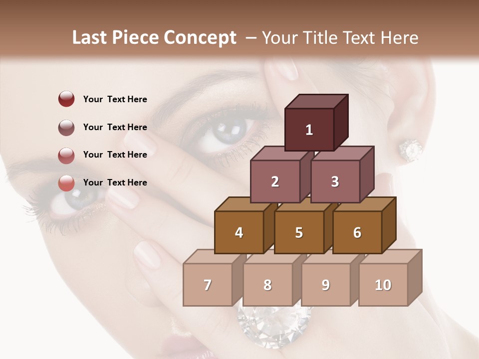 Fingers Makeup Gorgeous PowerPoint Template