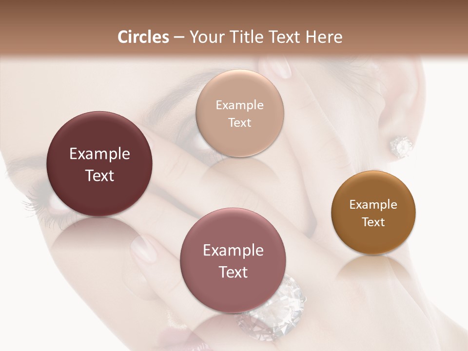 Fingers Makeup Gorgeous PowerPoint Template
