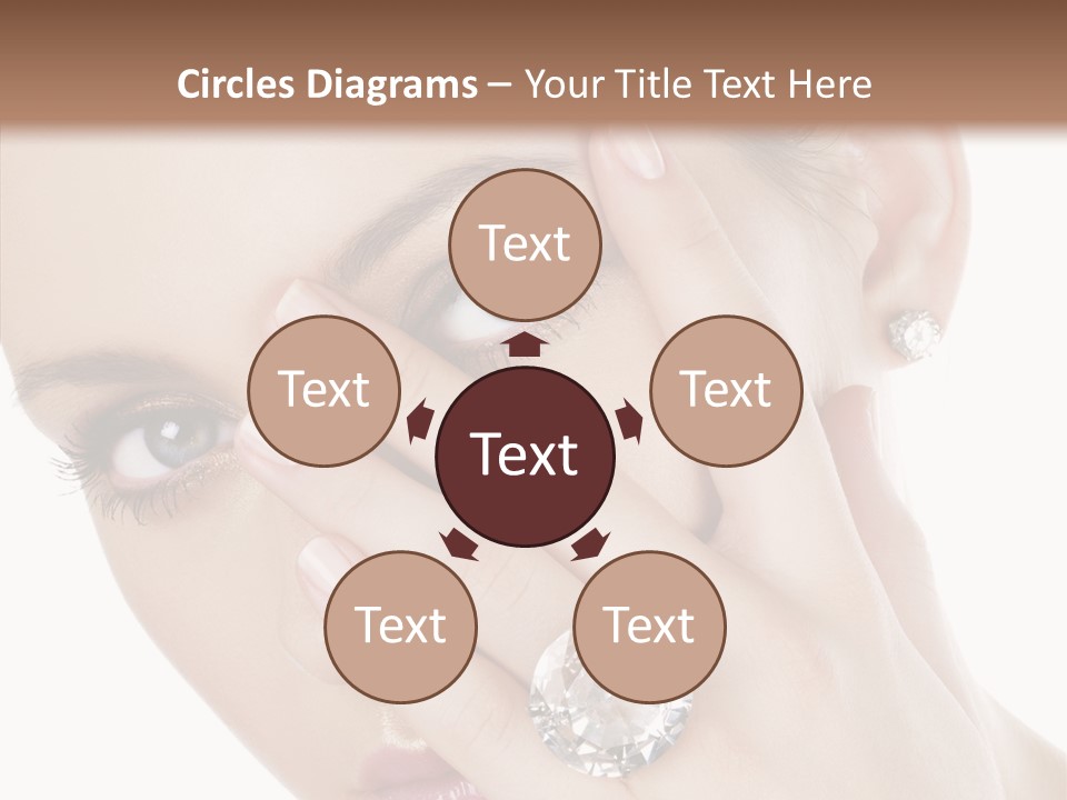 Fingers Makeup Gorgeous PowerPoint Template