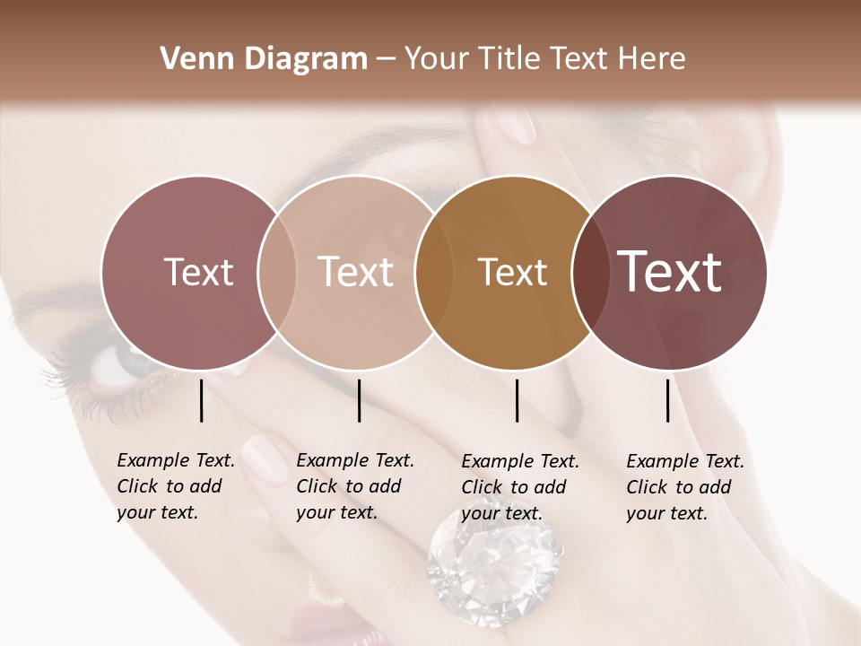 Fingers Makeup Gorgeous PowerPoint Template