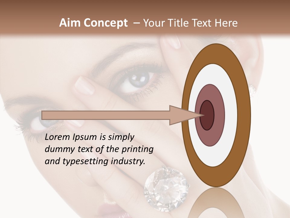 Fingers Makeup Gorgeous PowerPoint Template