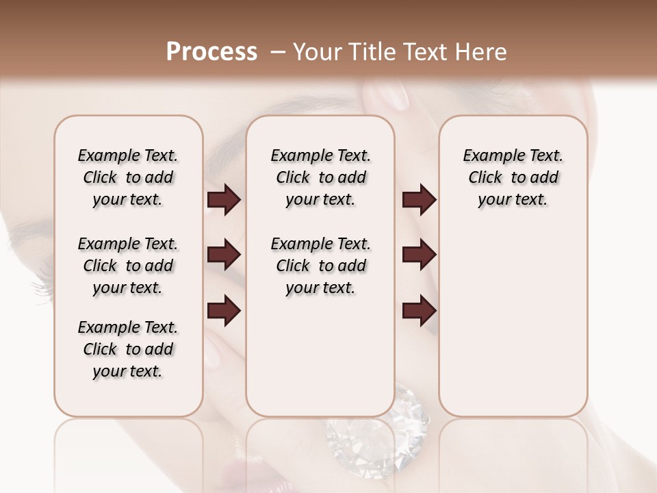 Fingers Makeup Gorgeous PowerPoint Template