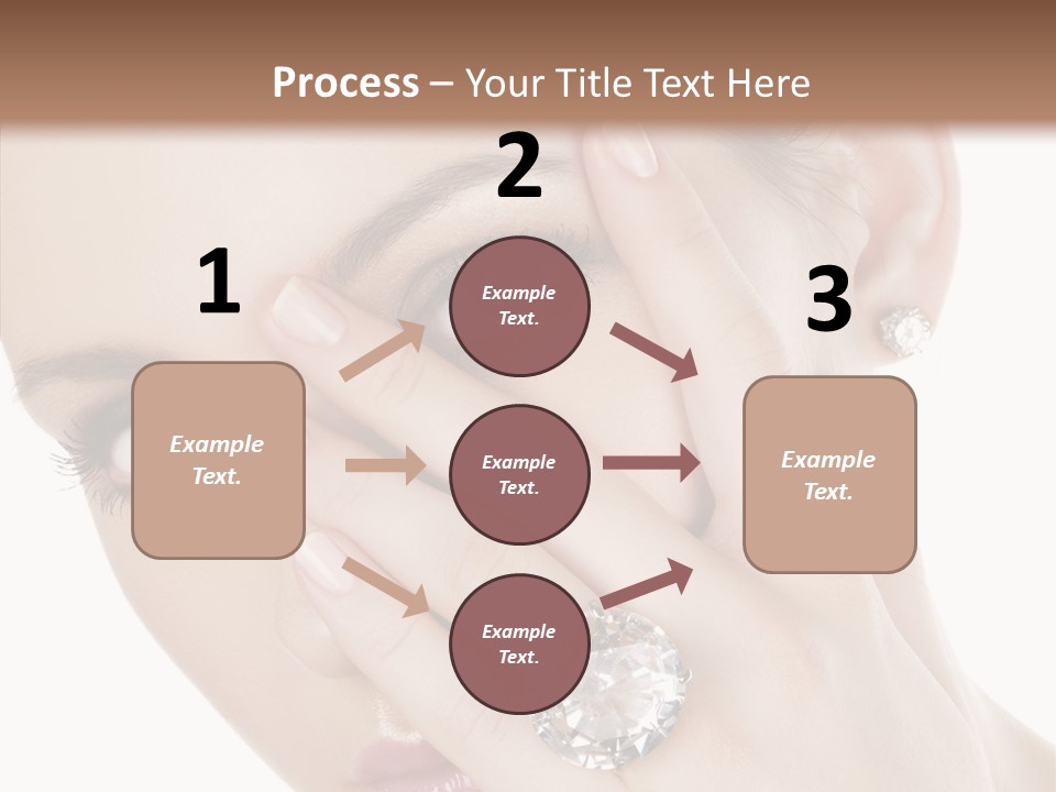 Fingers Makeup Gorgeous PowerPoint Template