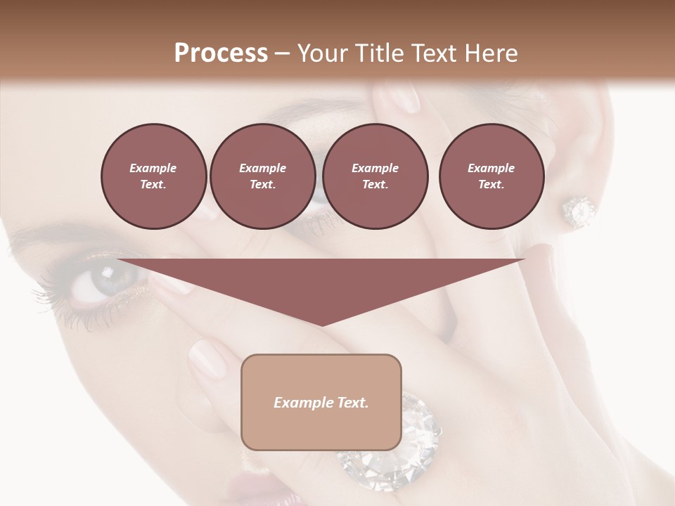Fingers Makeup Gorgeous PowerPoint Template