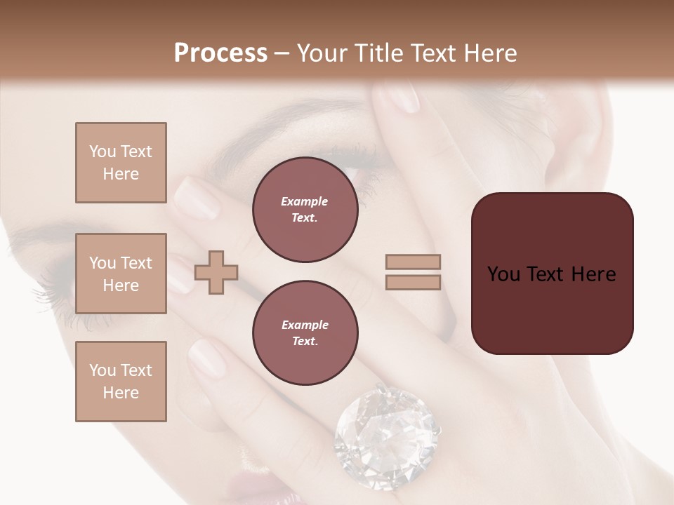 Fingers Makeup Gorgeous PowerPoint Template