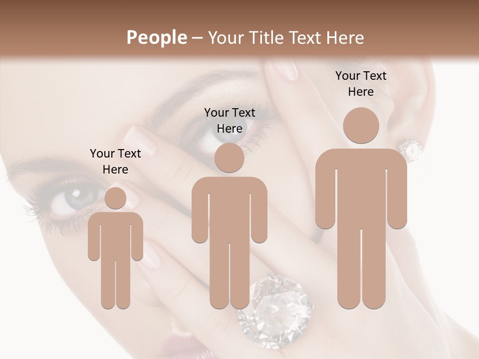 Fingers Makeup Gorgeous PowerPoint Template