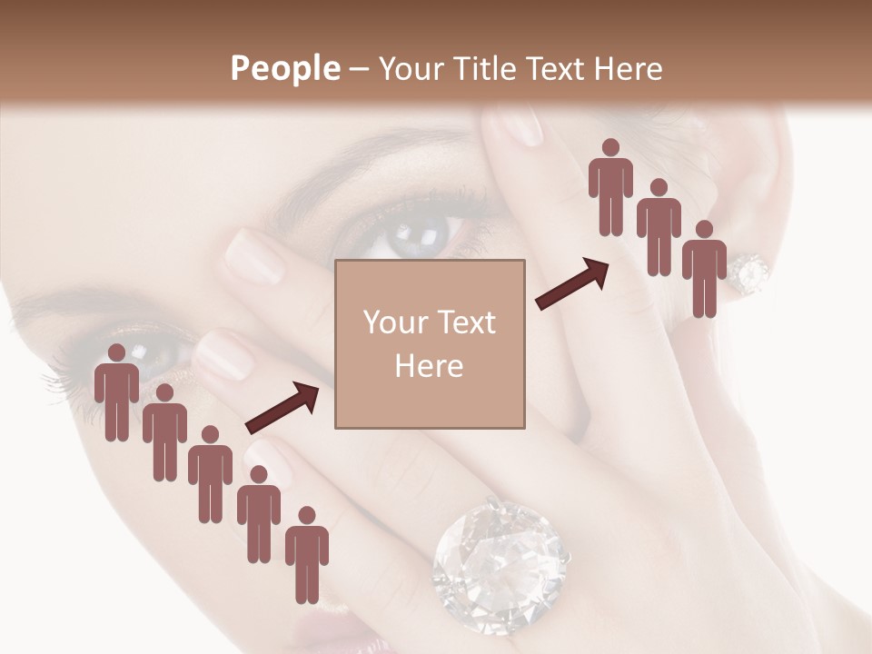 Fingers Makeup Gorgeous PowerPoint Template