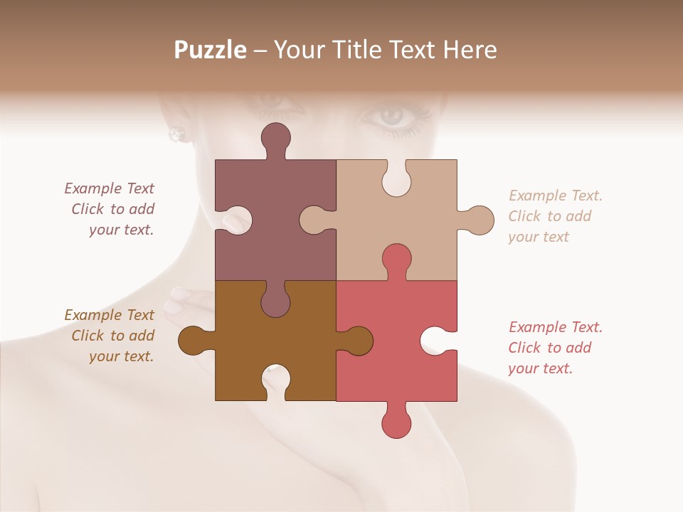 Manicure Complexion Face PowerPoint Template