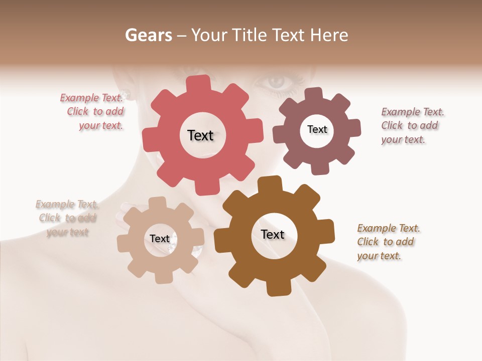 Manicure Complexion Face PowerPoint Template