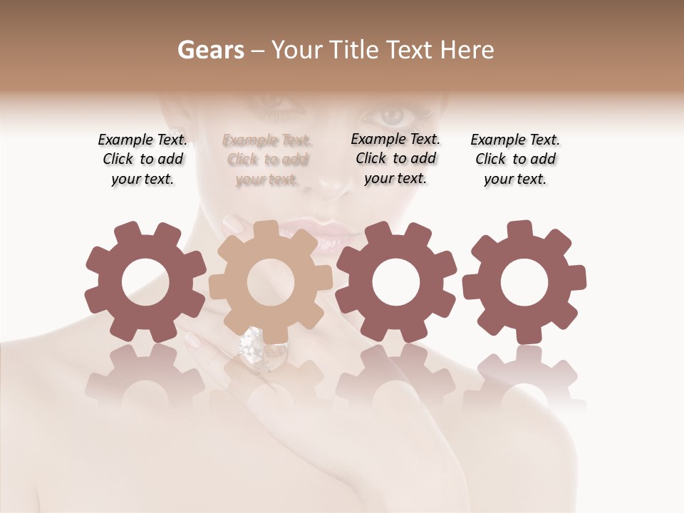 Manicure Complexion Face PowerPoint Template