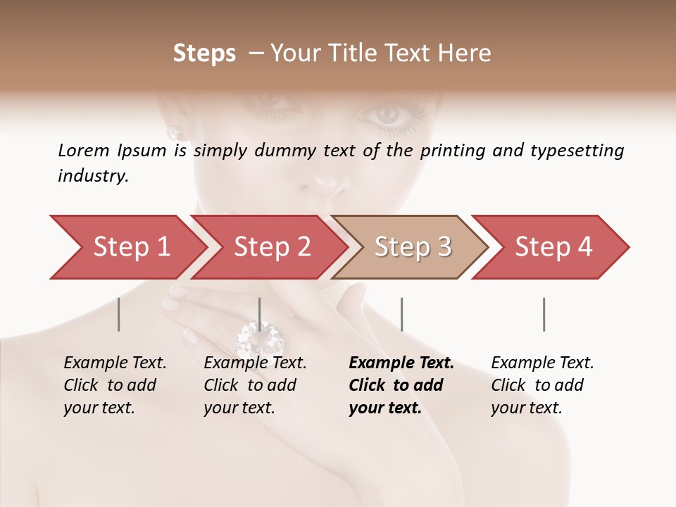 Manicure Complexion Face PowerPoint Template