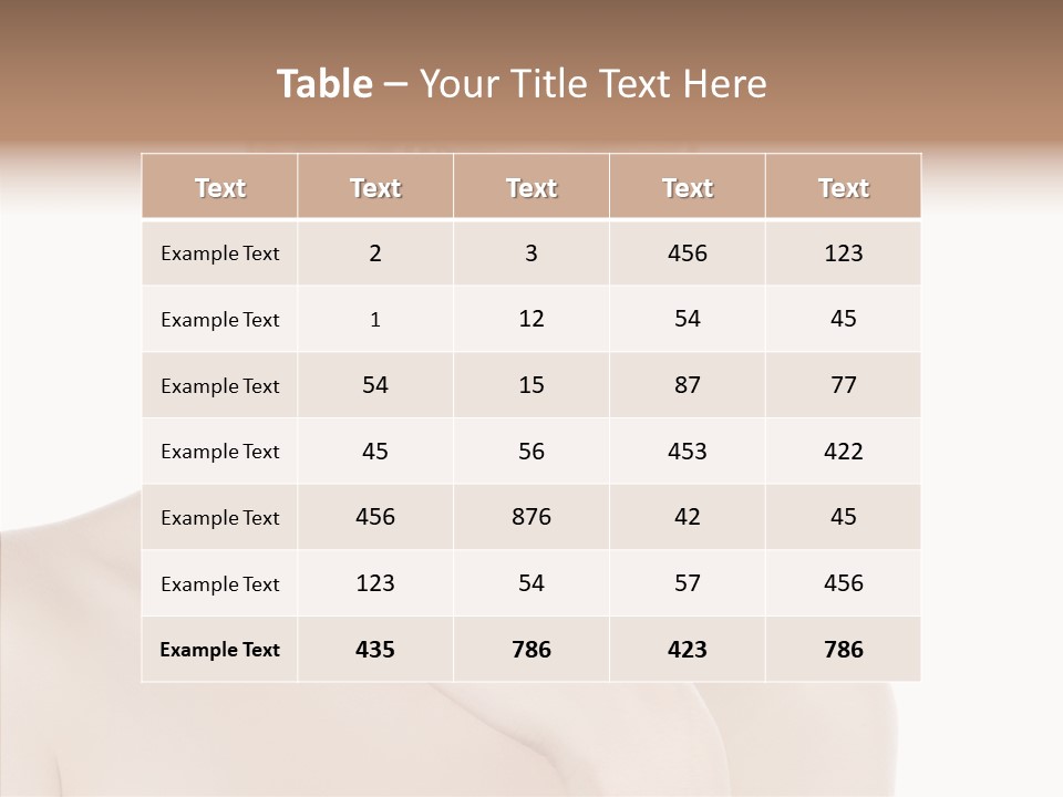 Manicure Complexion Face PowerPoint Template