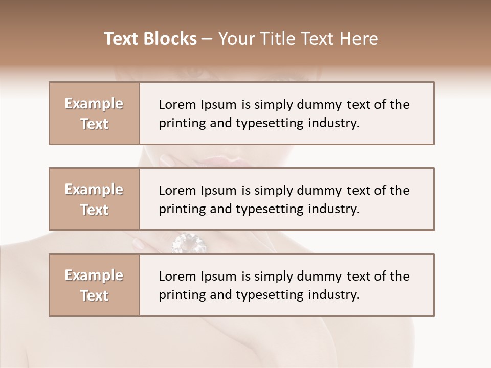 Manicure Complexion Face PowerPoint Template