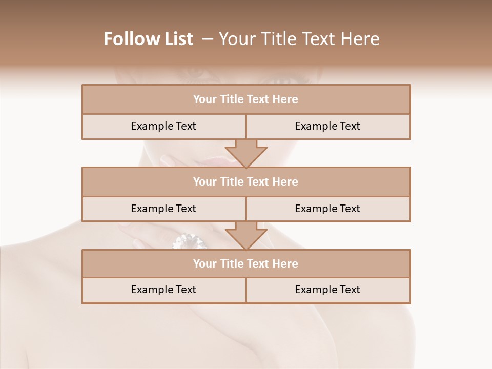 Manicure Complexion Face PowerPoint Template