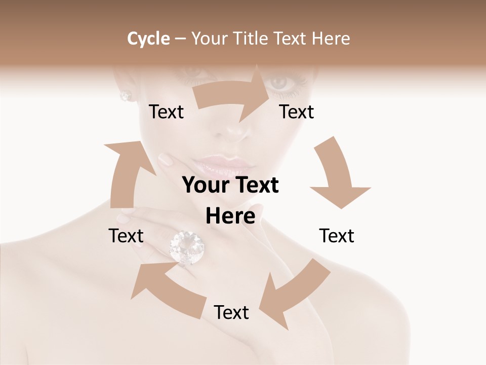 Manicure Complexion Face PowerPoint Template