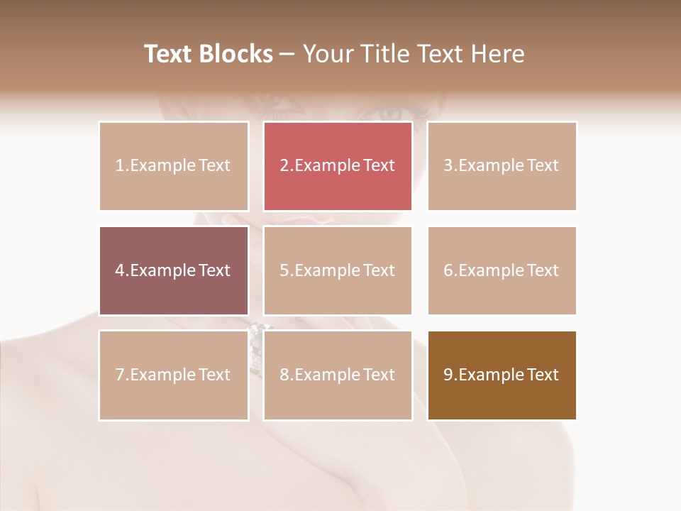 Manicure Complexion Face PowerPoint Template