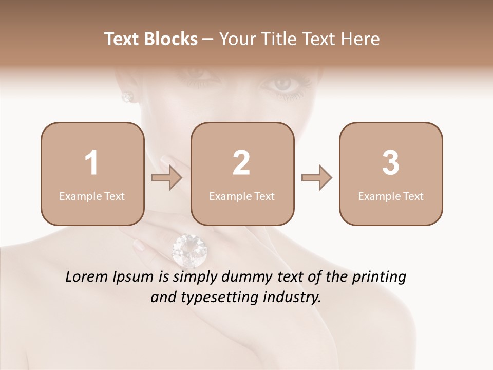 Manicure Complexion Face PowerPoint Template