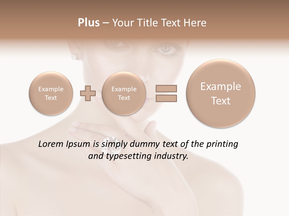 Manicure Complexion Face PowerPoint Template