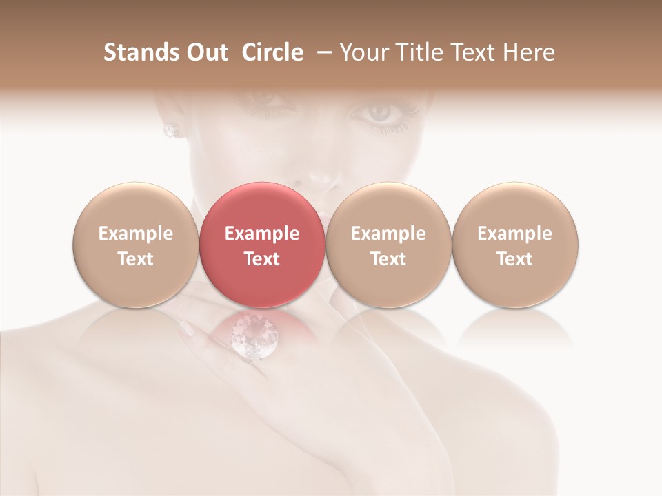Manicure Complexion Face PowerPoint Template