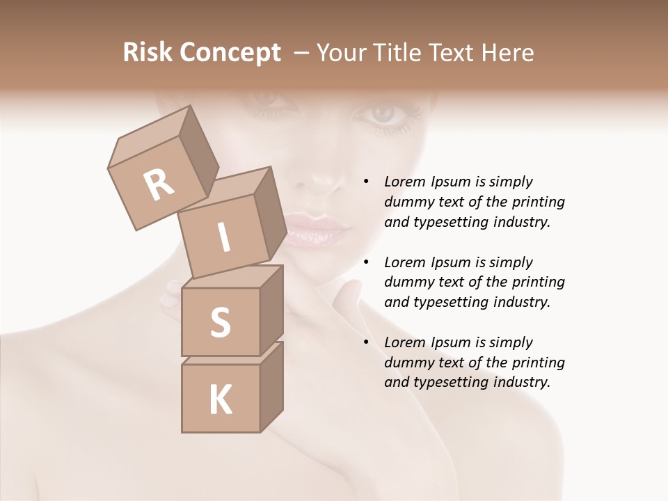 Manicure Complexion Face PowerPoint Template