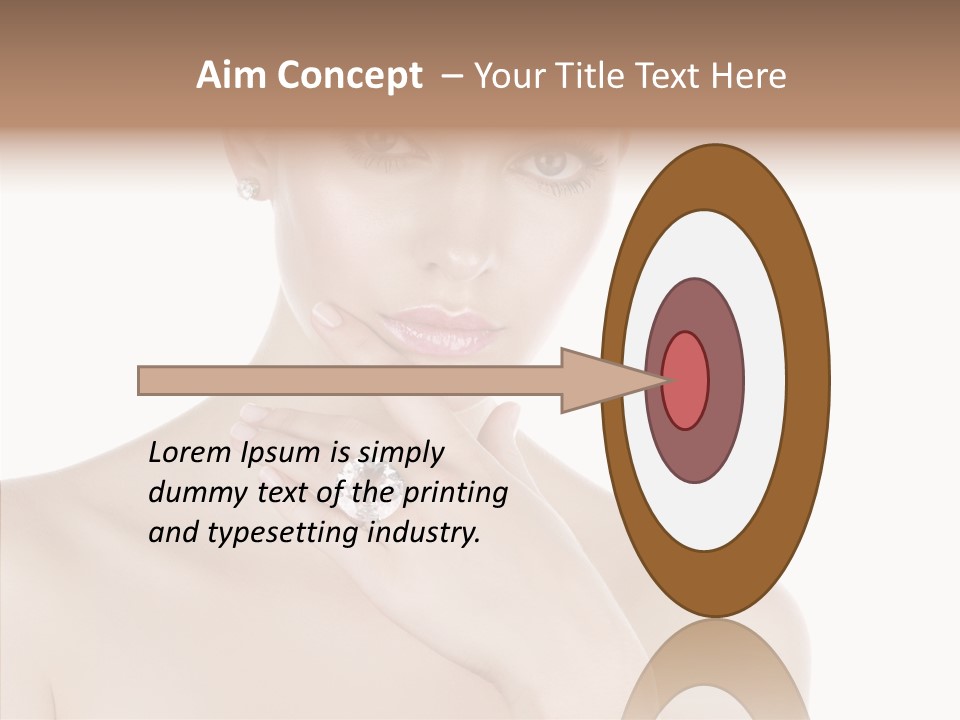 Manicure Complexion Face PowerPoint Template