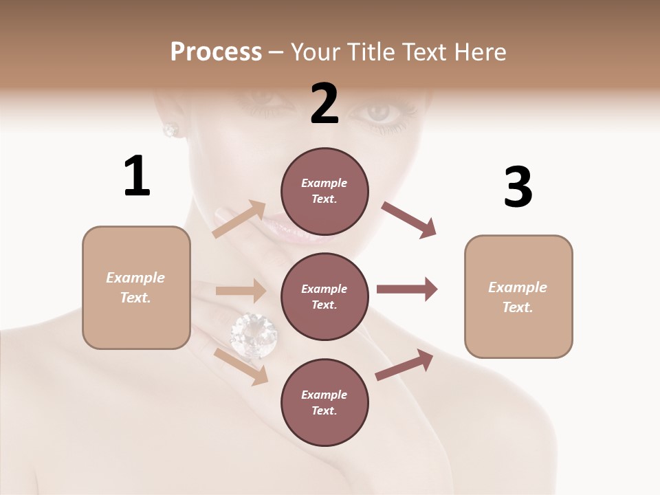 Manicure Complexion Face PowerPoint Template