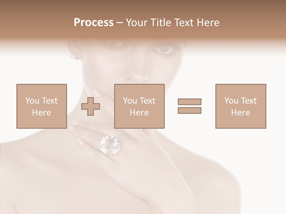 Manicure Complexion Face PowerPoint Template