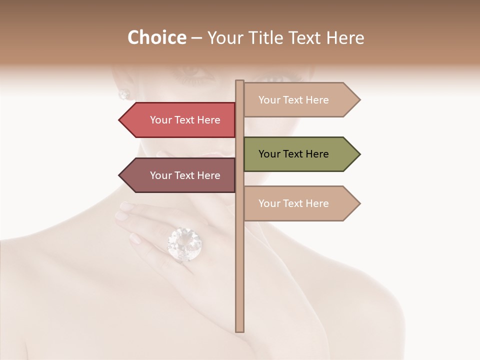 Manicure Complexion Face PowerPoint Template