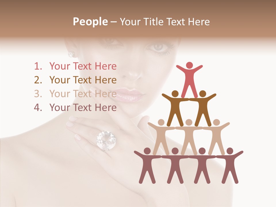 Manicure Complexion Face PowerPoint Template