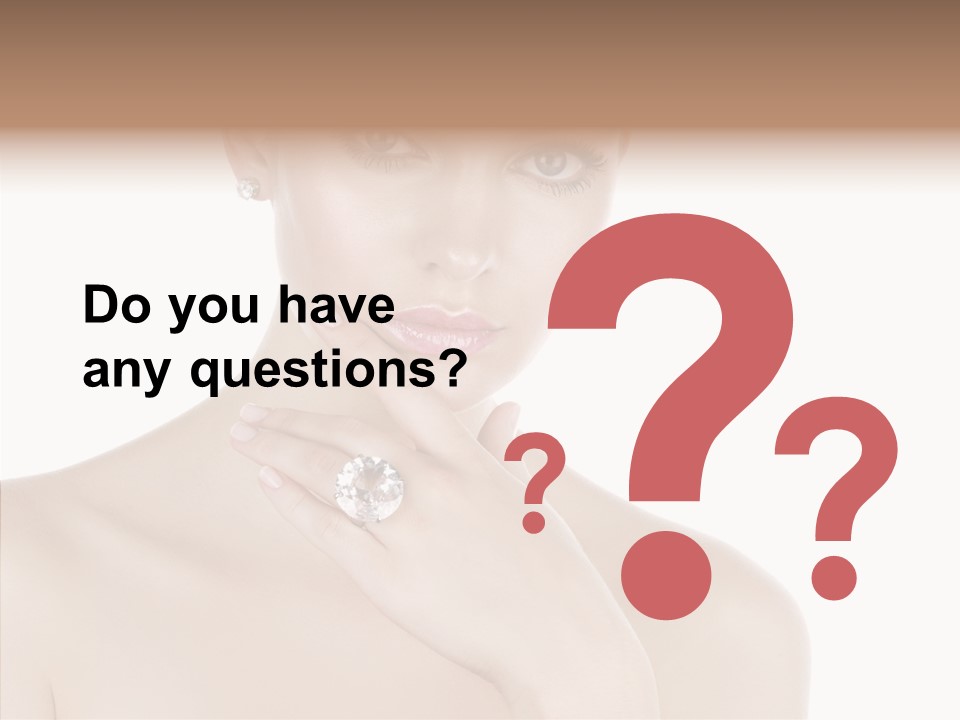 Manicure Complexion Face PowerPoint Template