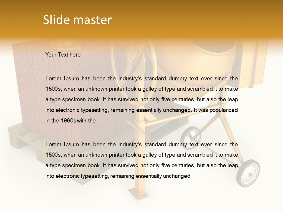 Industrial Stack Development PowerPoint Template