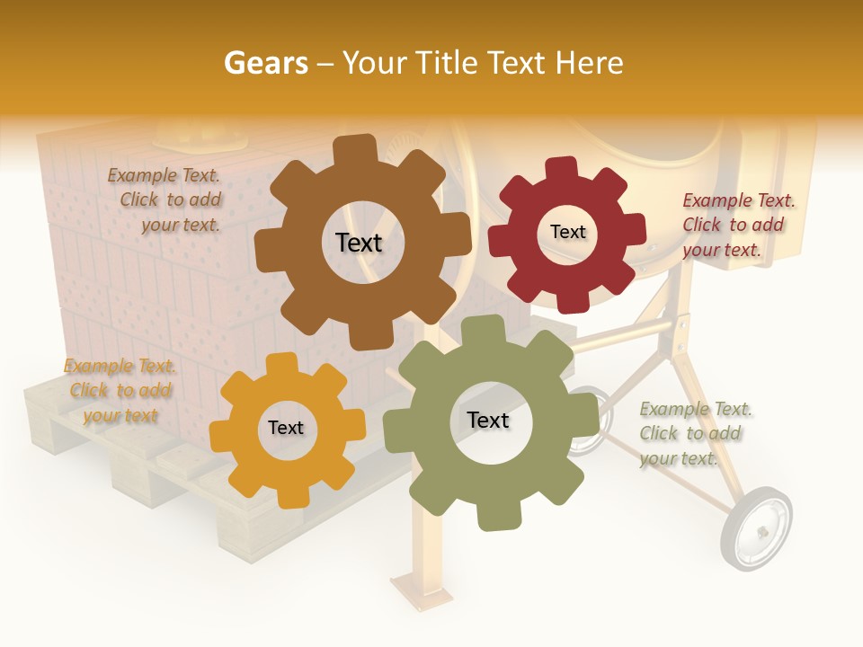 Industrial Stack Development PowerPoint Template