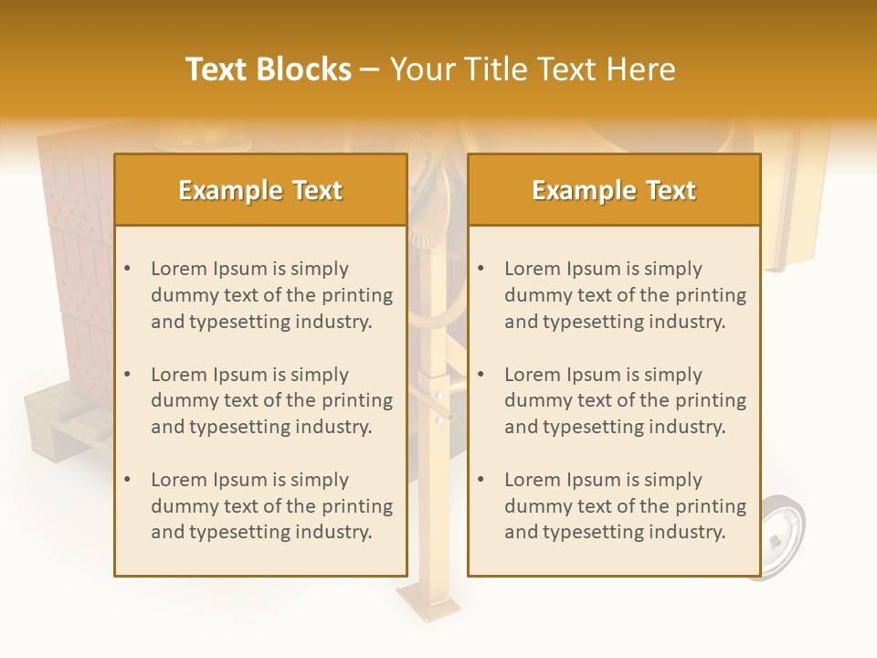 Industrial Stack Development PowerPoint Template
